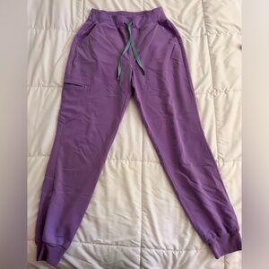 Figs Women's Lilac Dawn Zamora™ High Waisted 2.0 Jogger Scrub Pants S Lilac Dawn